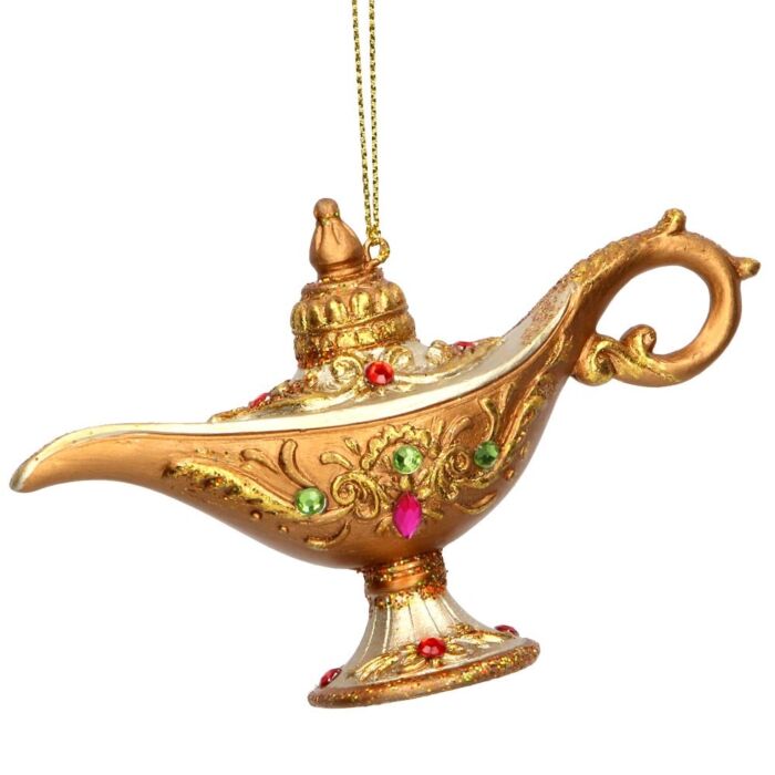 Gisela Graham Aladdins Lamp Decoration